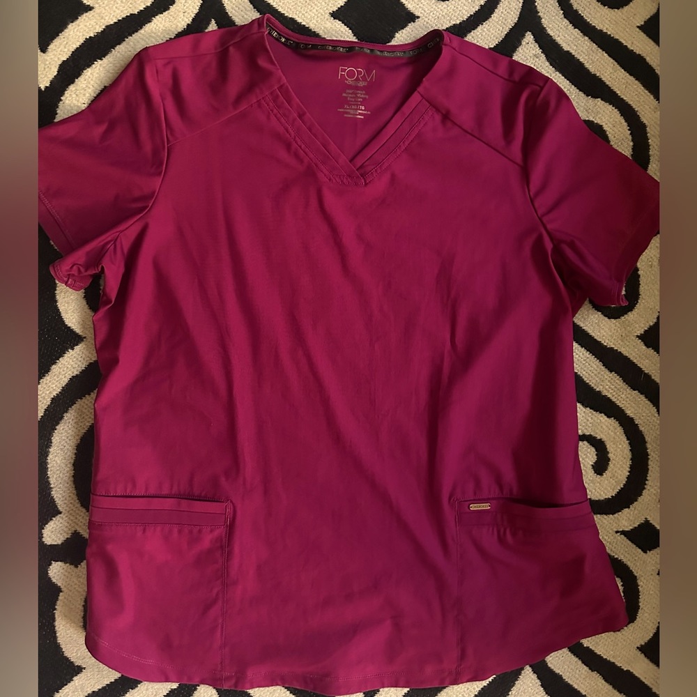WOMENS CHEROKEE UNIFORM SCRUB TOP